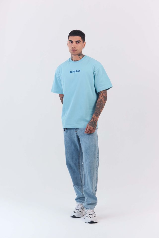 Camiseta Over Boxy Waving