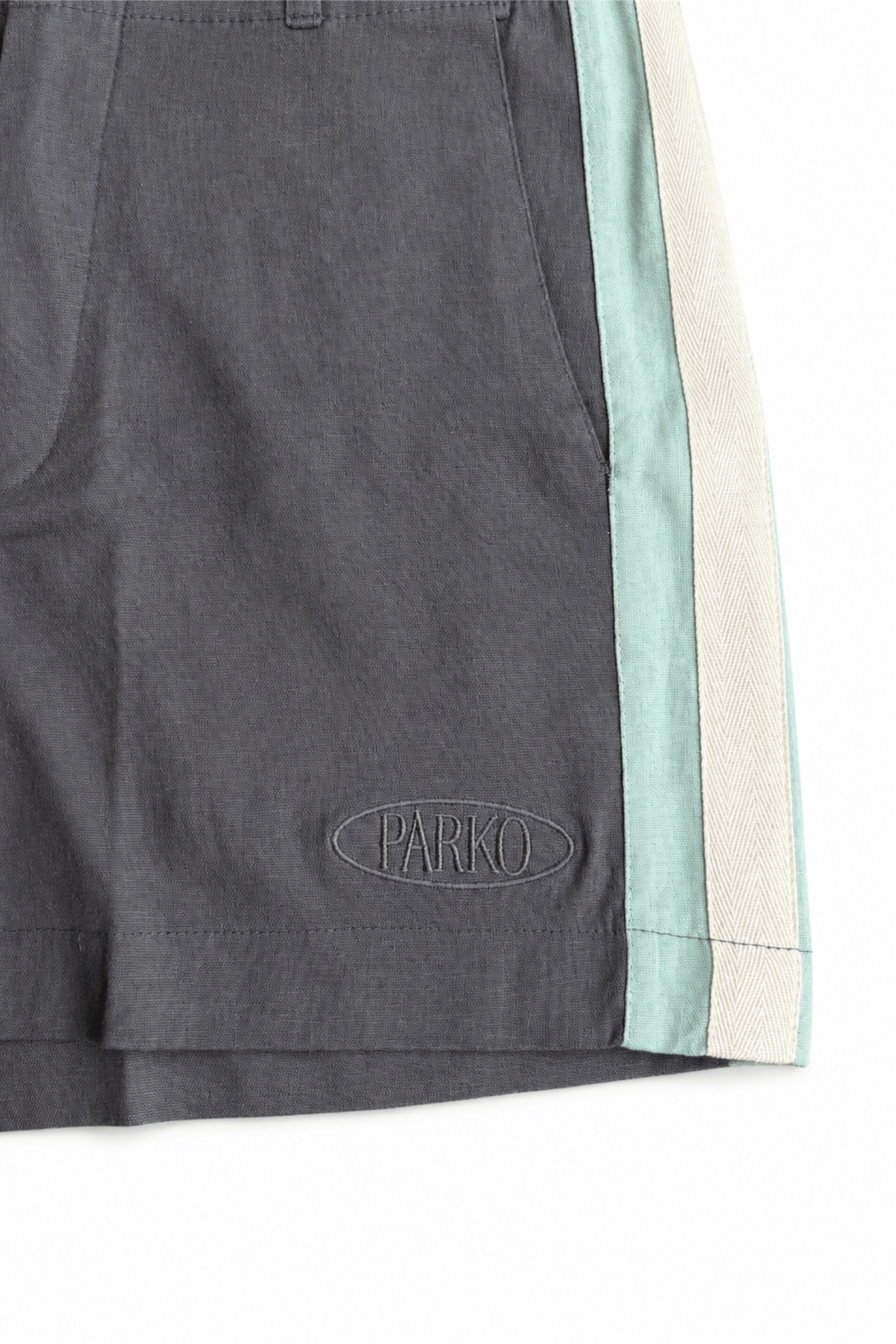 Bermuda De Linho Pipa Tailor Cinza
