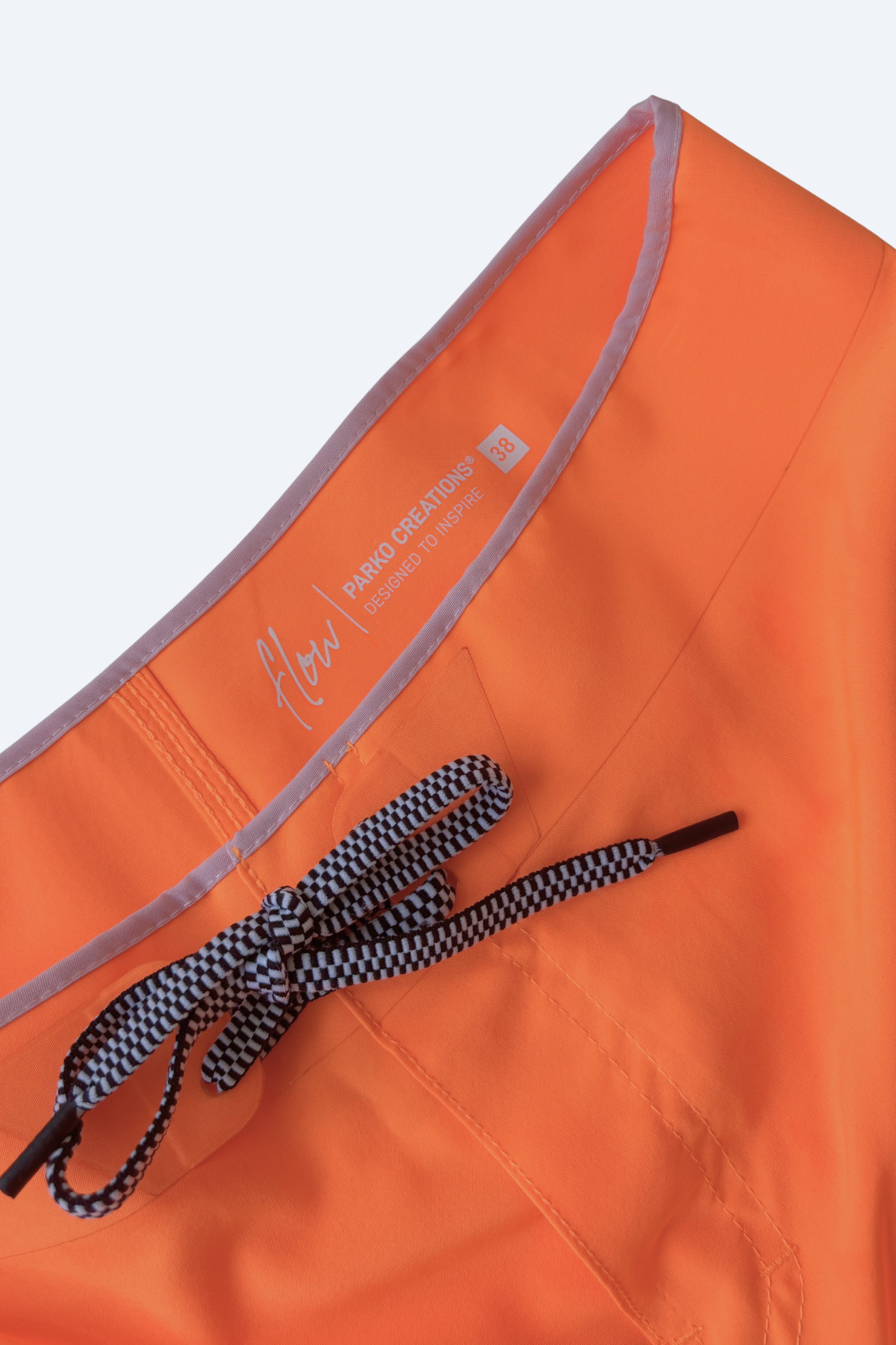 Boardshort Flow Rainbow Orange