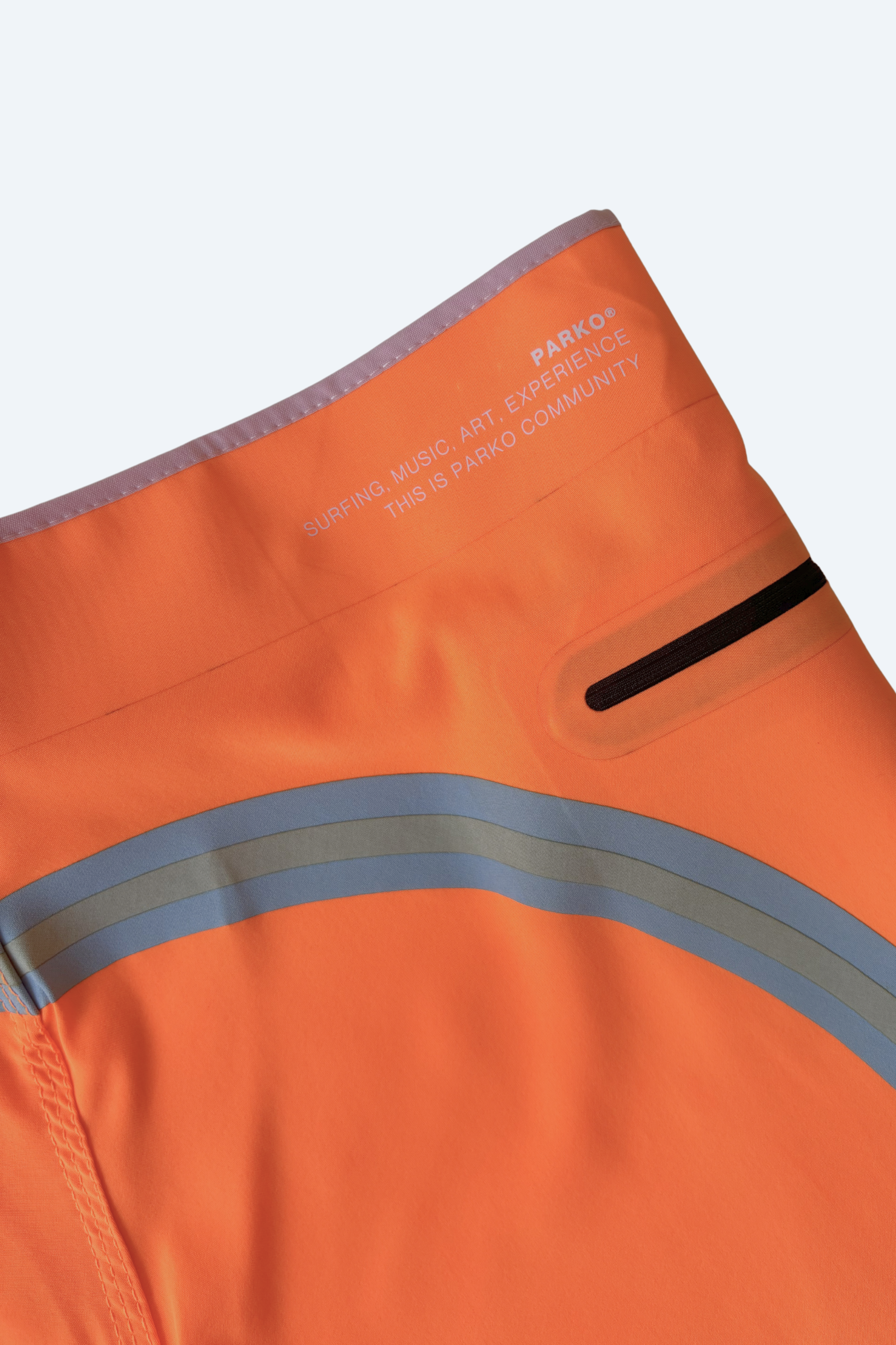 Boardshort Flow Rainbow Orange