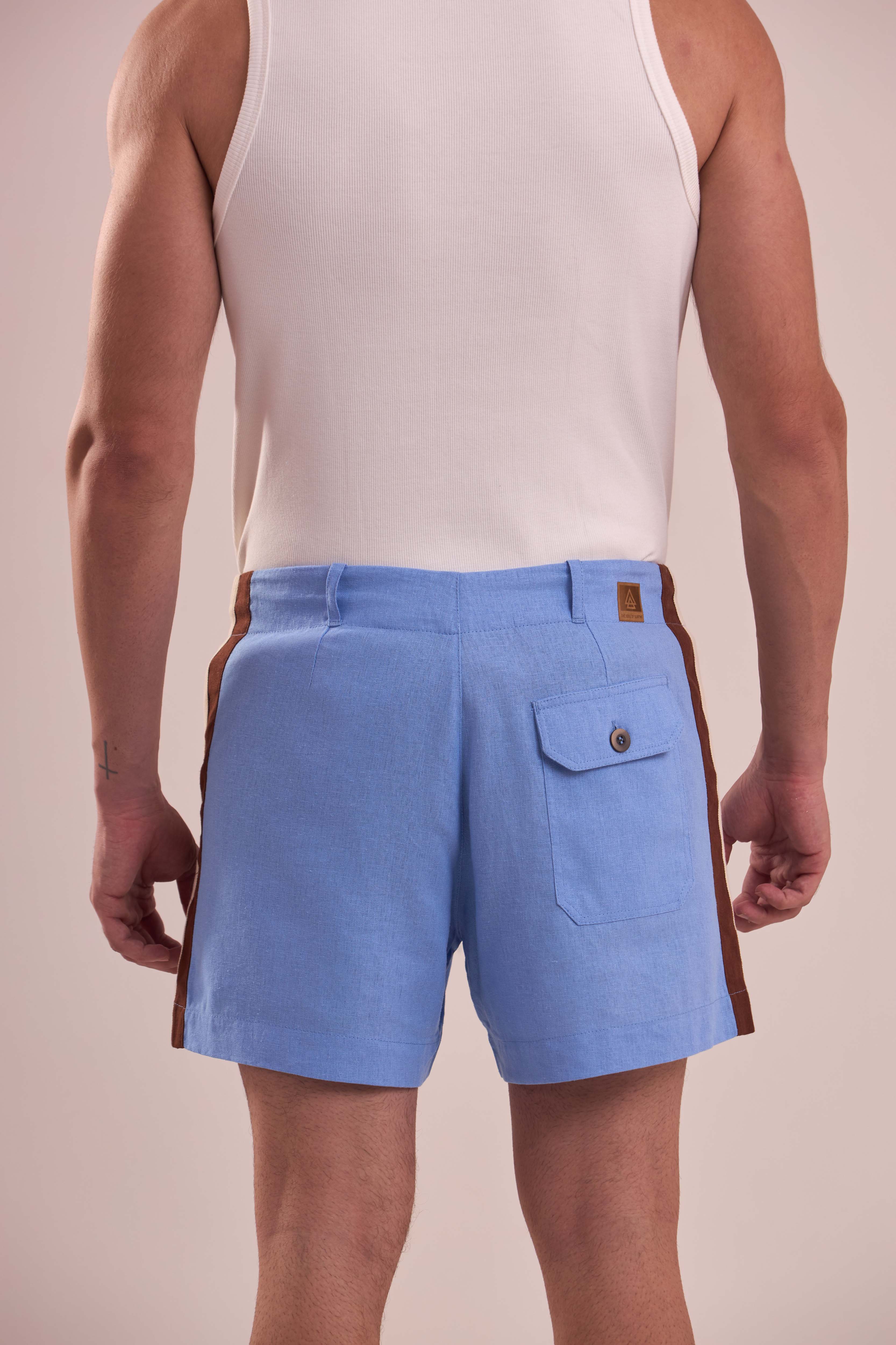 Bermuda Linho Pipa Tailor Glacê