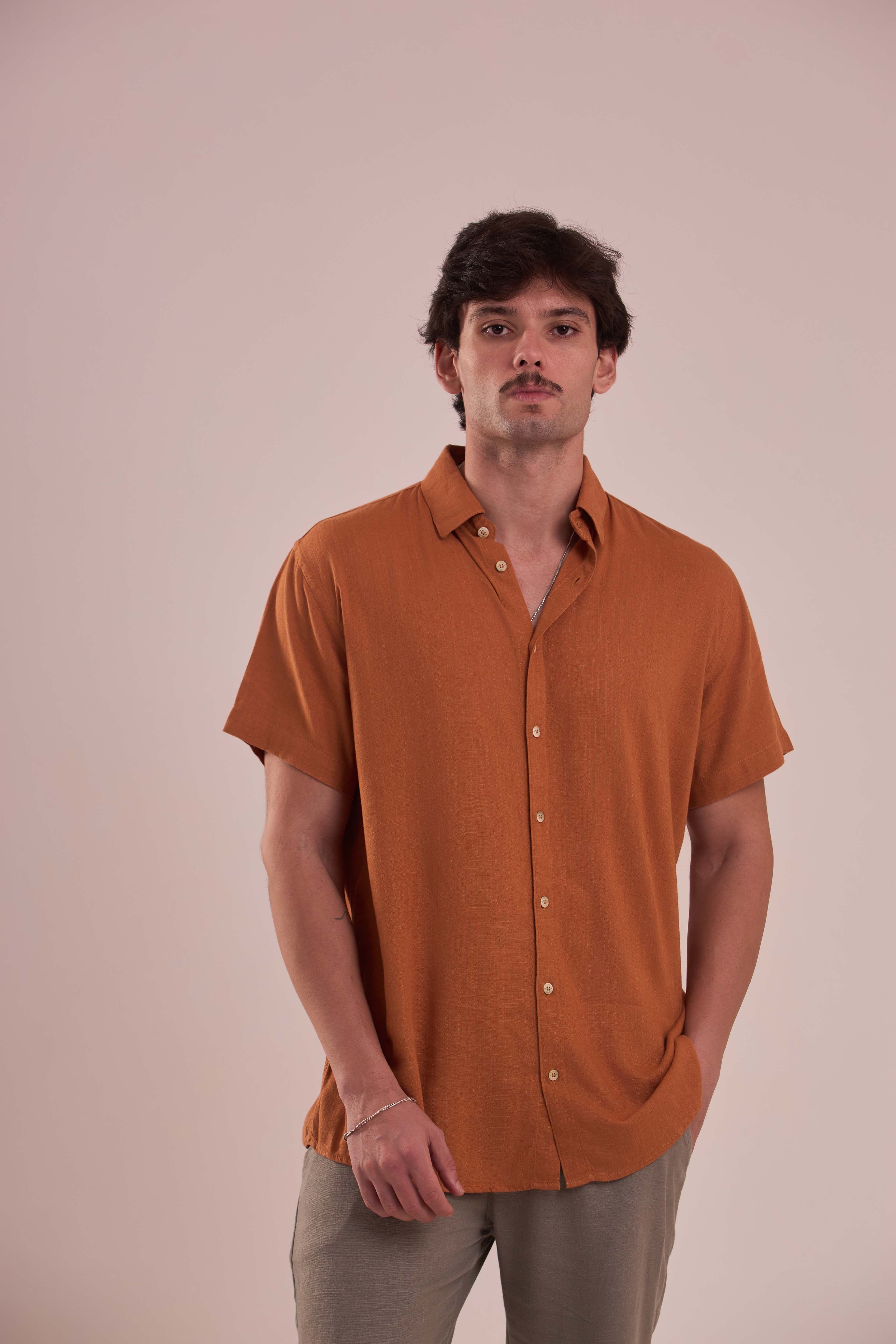 Camisa Dandi Camel