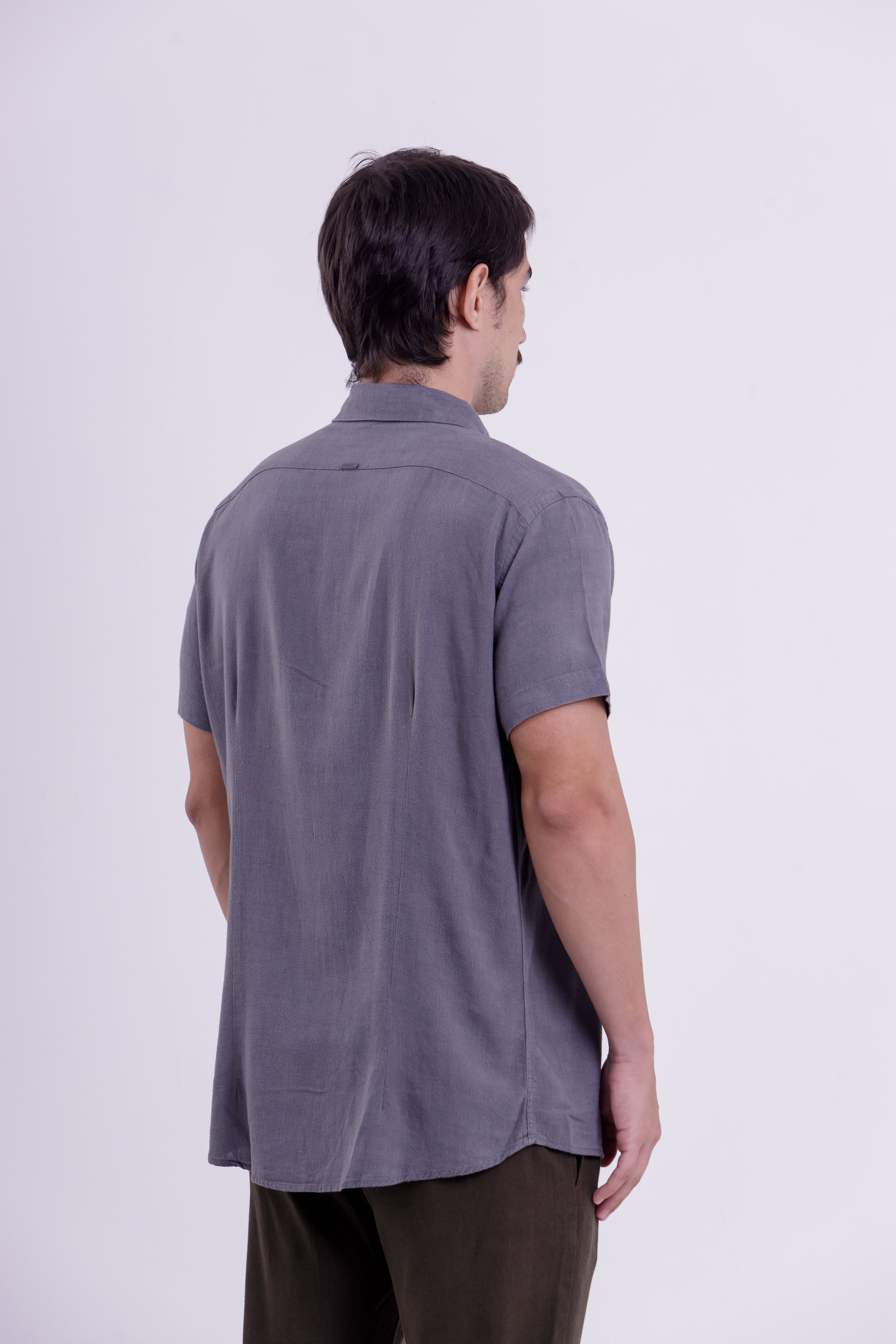 CAMISA DANDI SOFT SLUB CINZA