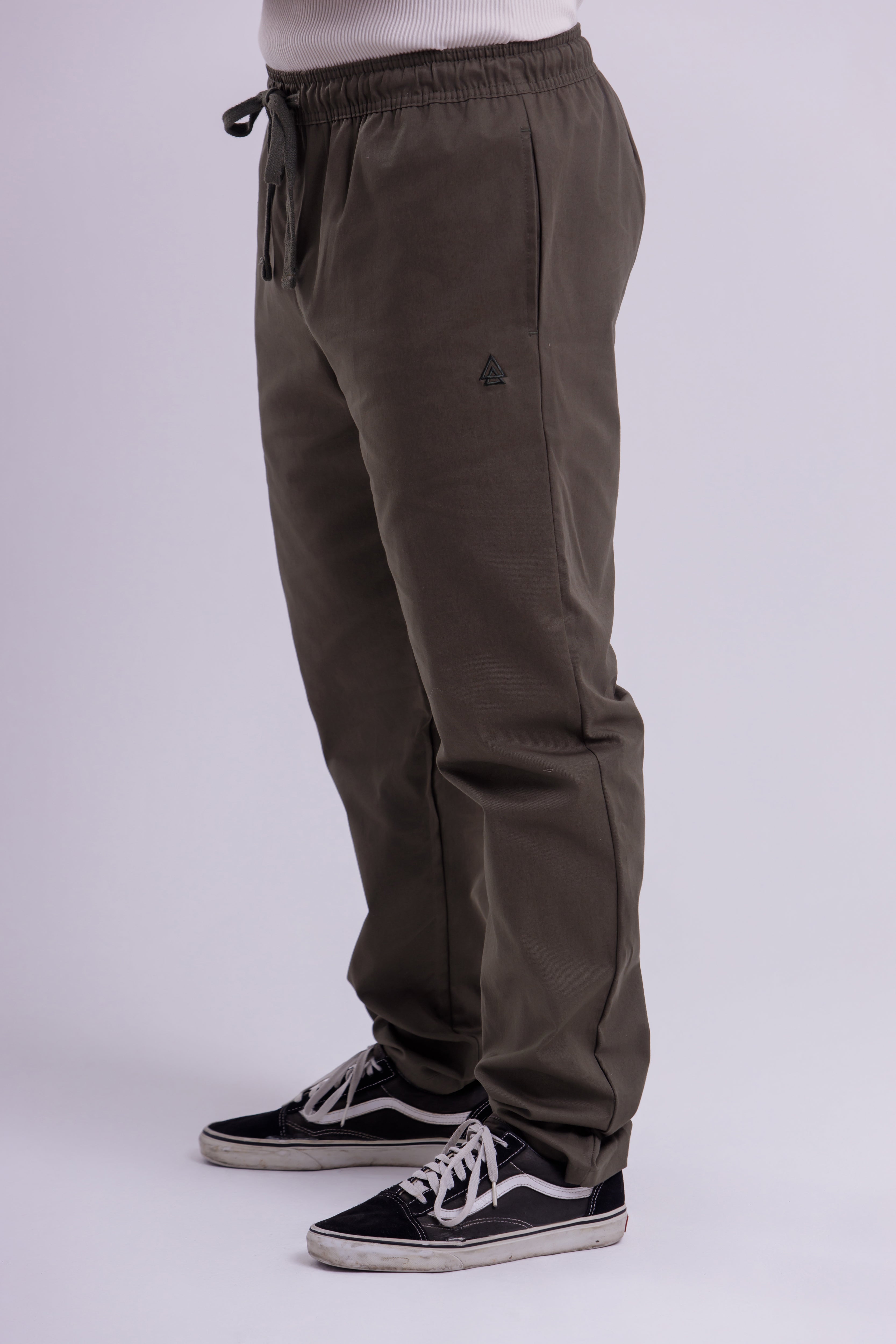 Calça Allday Sarja Verde Militar