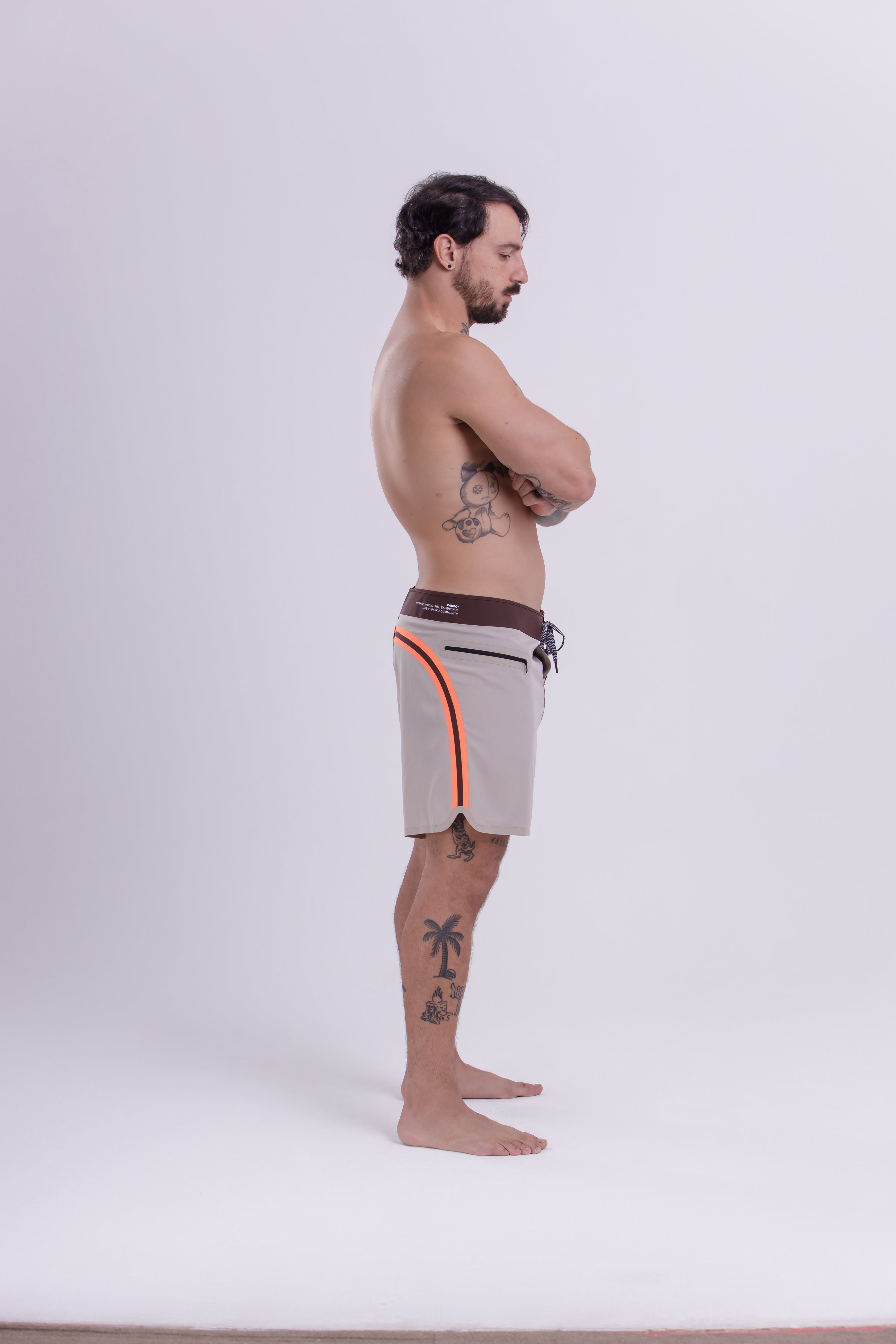 Boardshort Flow Rainbow Latte