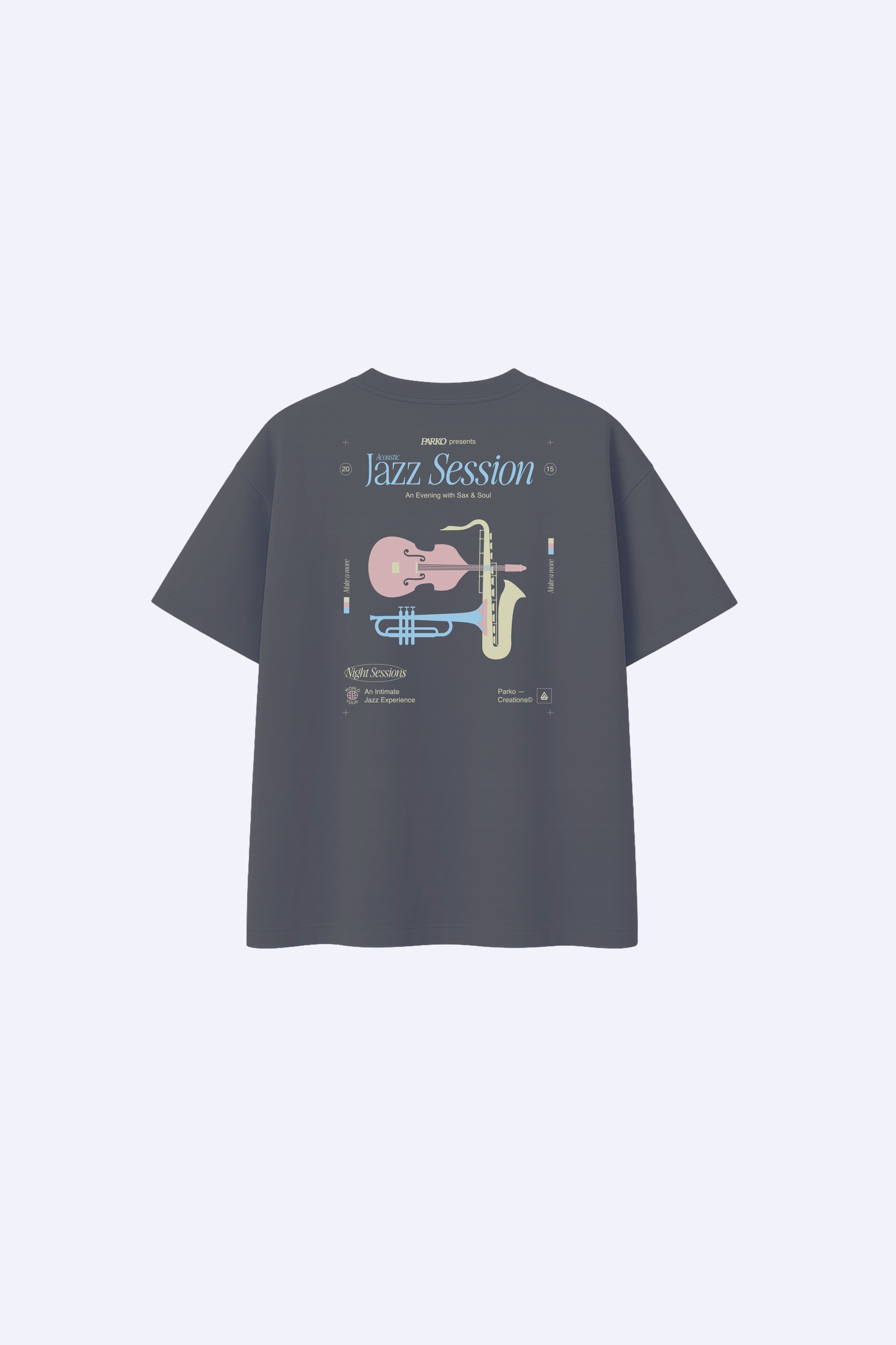 T-Shirt Over Boxy Jazz Sessions