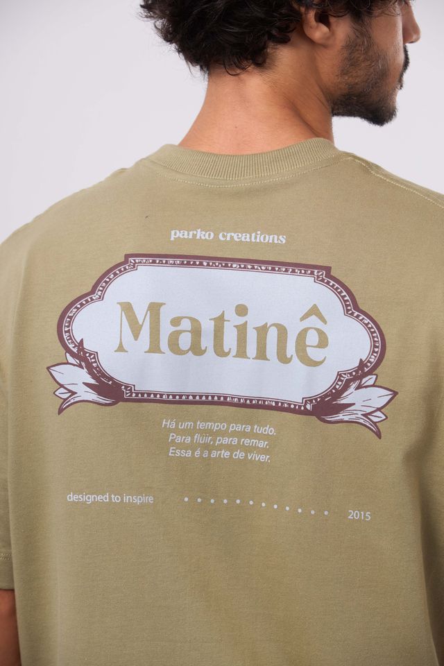 Camiseta Over Boxy Matinê