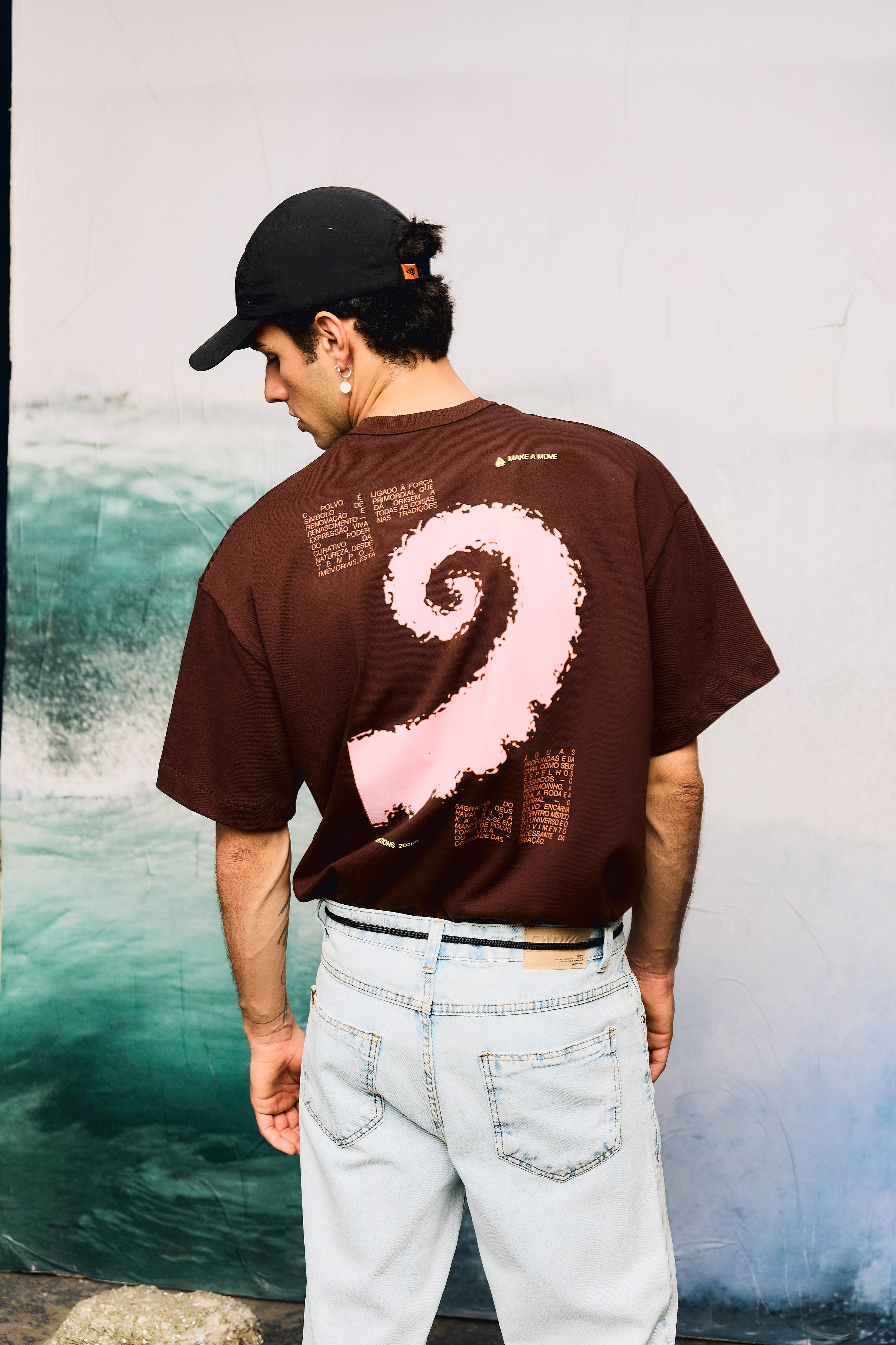 T-shirt Over Boxy Polvo