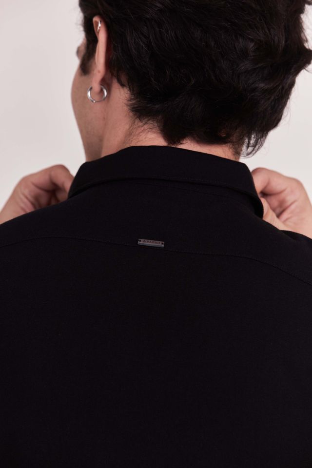 Camisa Essential Wash Preto