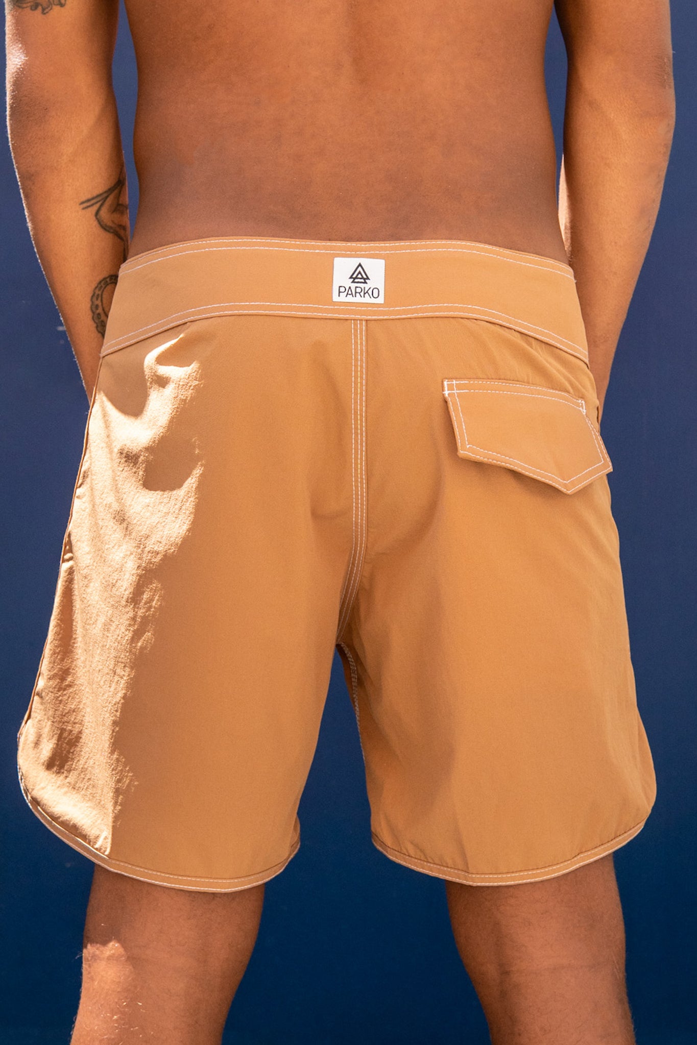 Boardshort Surf Retrô Caramel