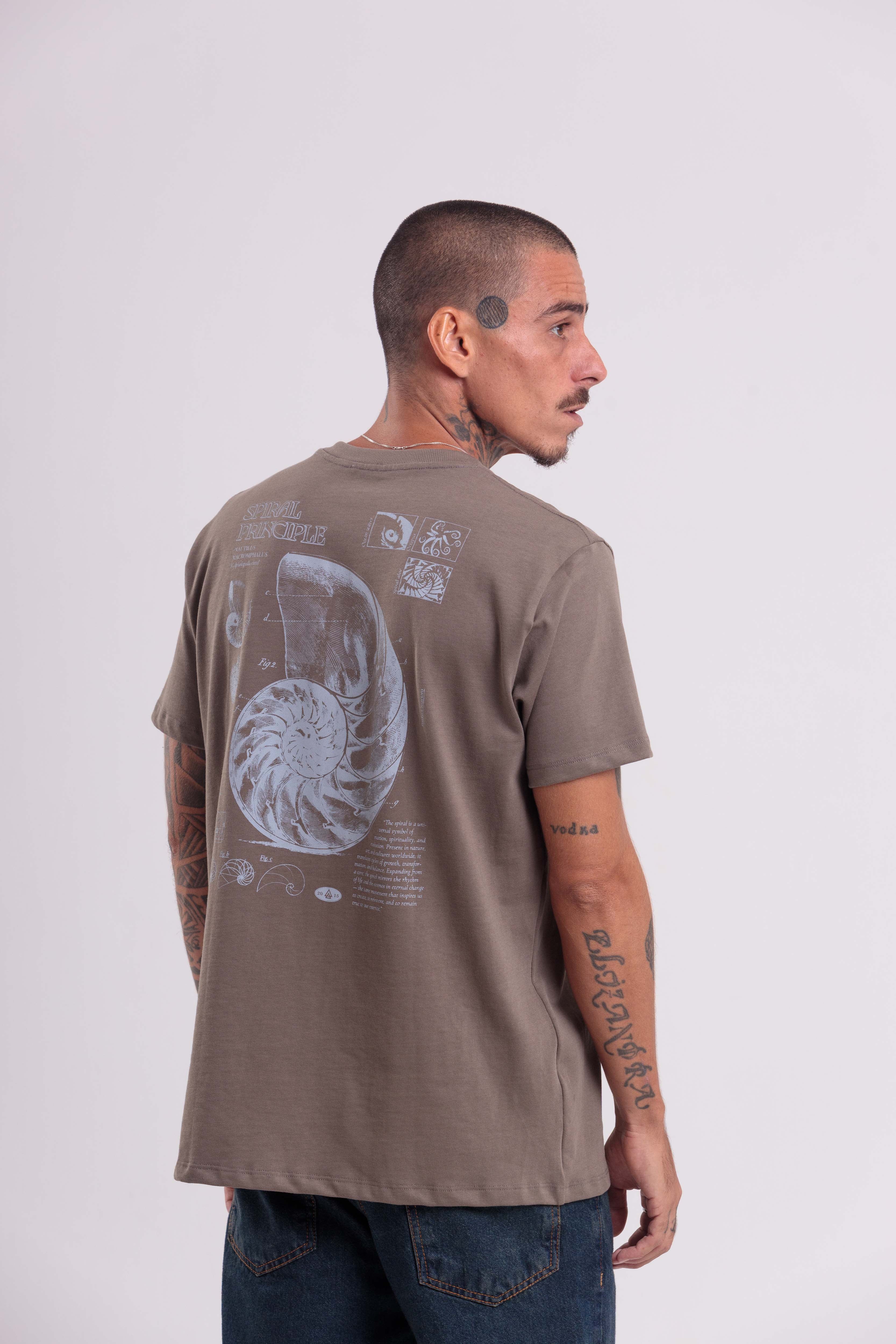 T-Shirt Classic Spiral Principle