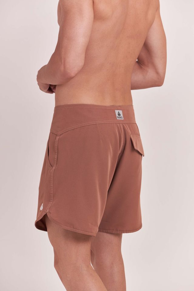 Boardshort Surf Retrô Brown