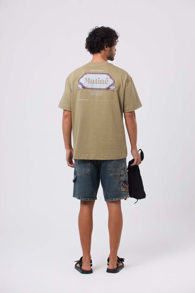 Camiseta Over Boxy Matinê