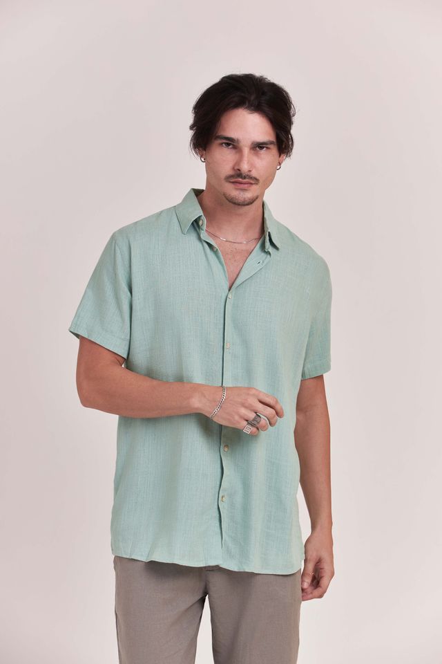 CAMISA DANDI SOFT SLUB MINT