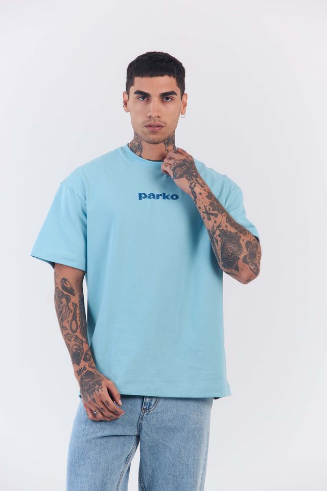 Camiseta Over Boxy Waving