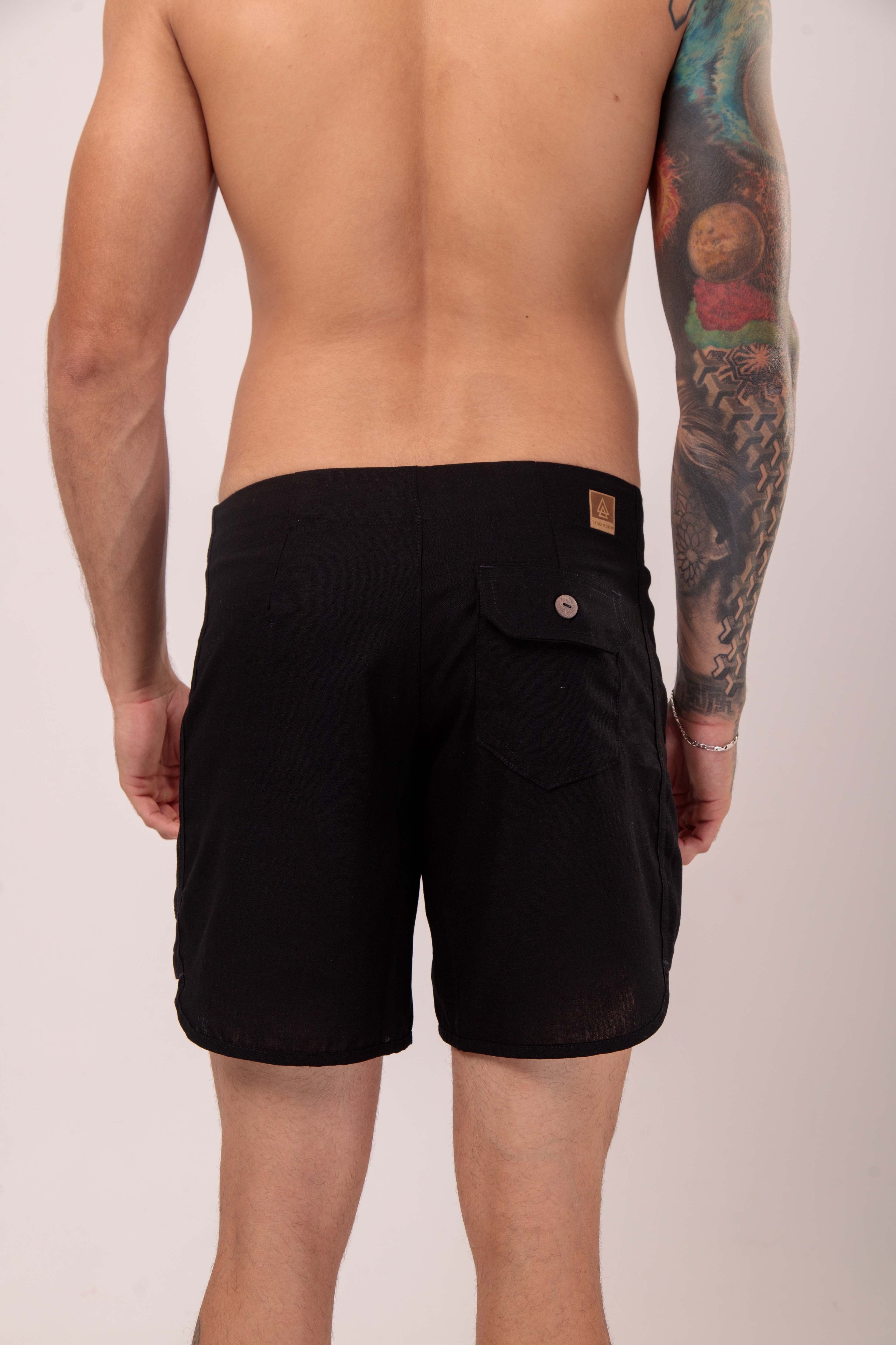 Bermuda De Linho Retrô