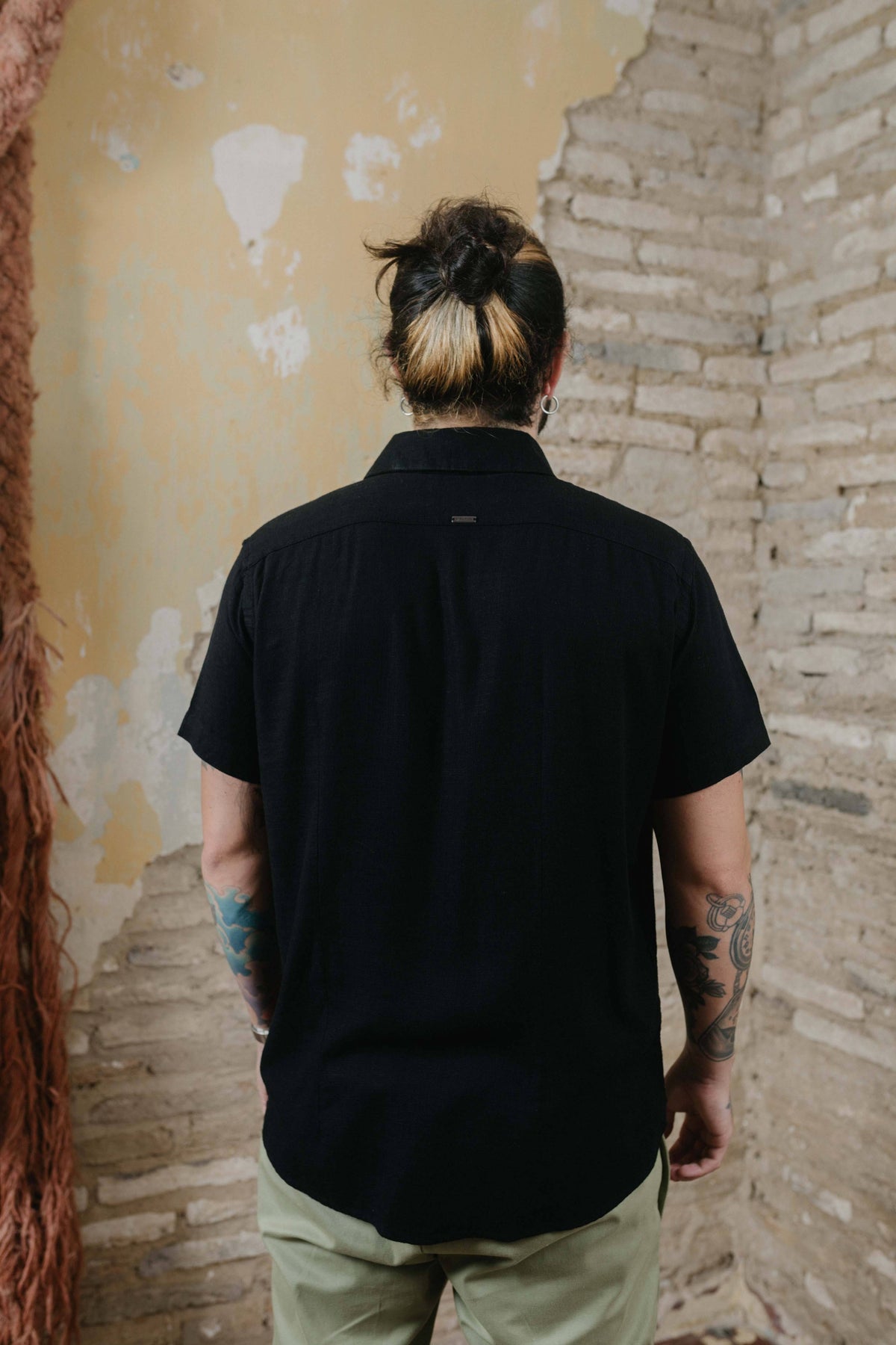 CAMISA SLIM SLUB