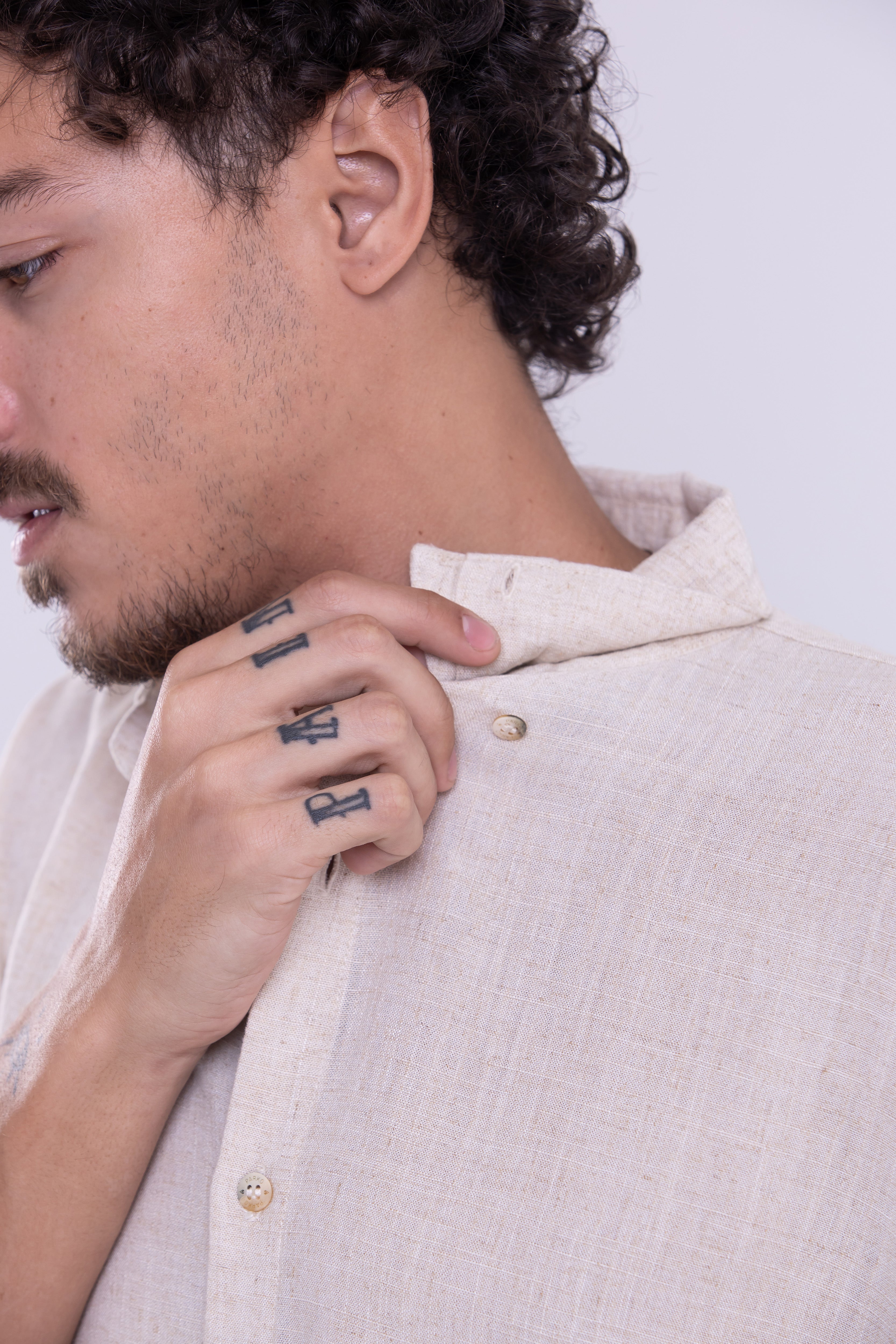 Camisa Essential Wash Natural