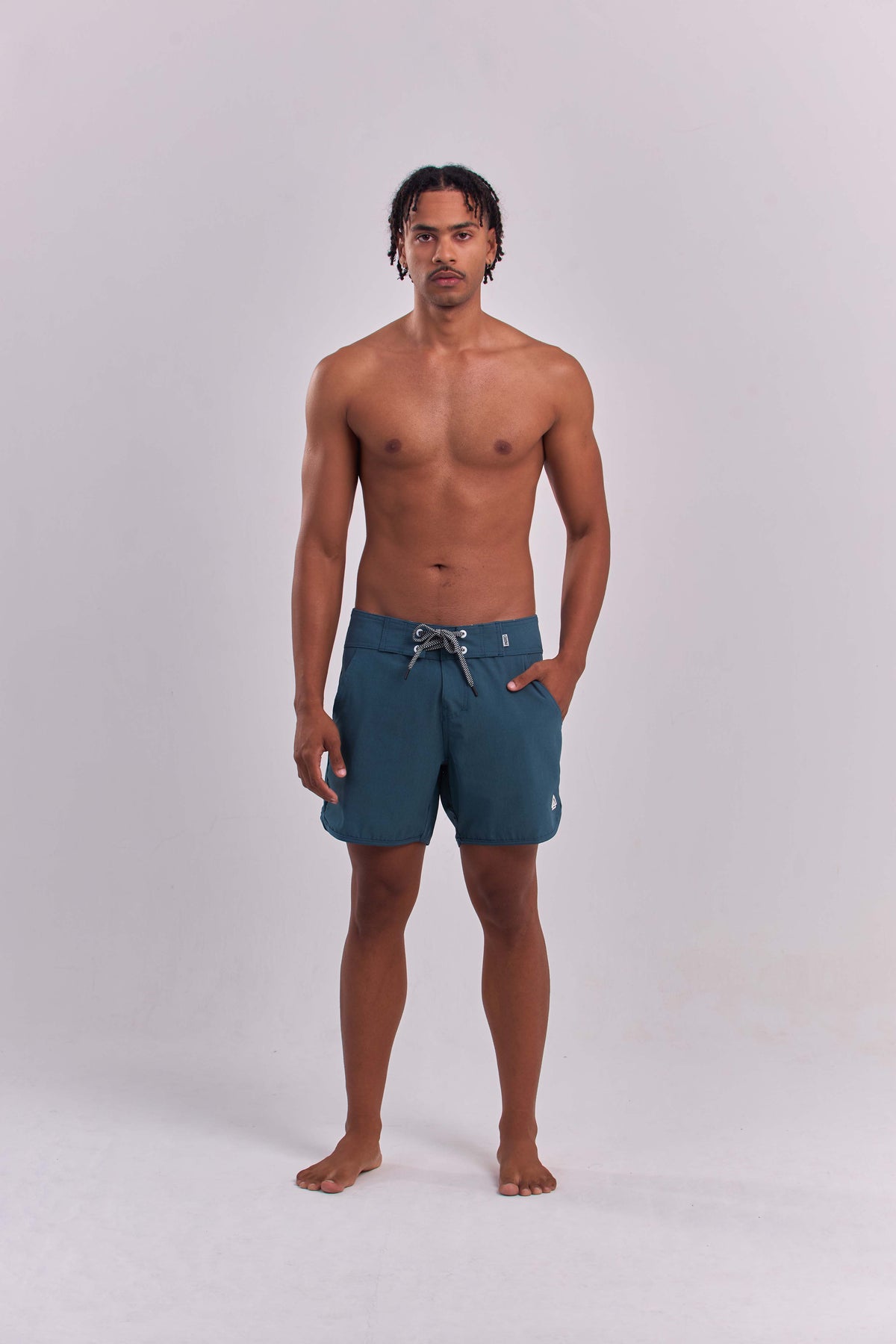 Boardshort Surf Retrô Teal