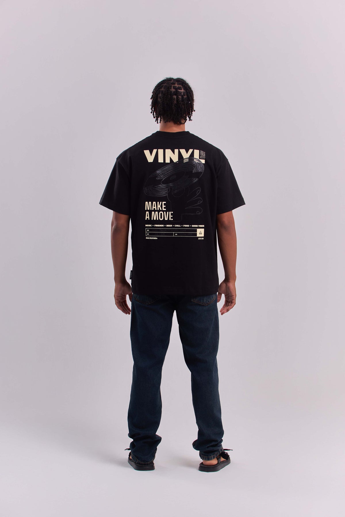 Camiseta Over Boxy Vinyl