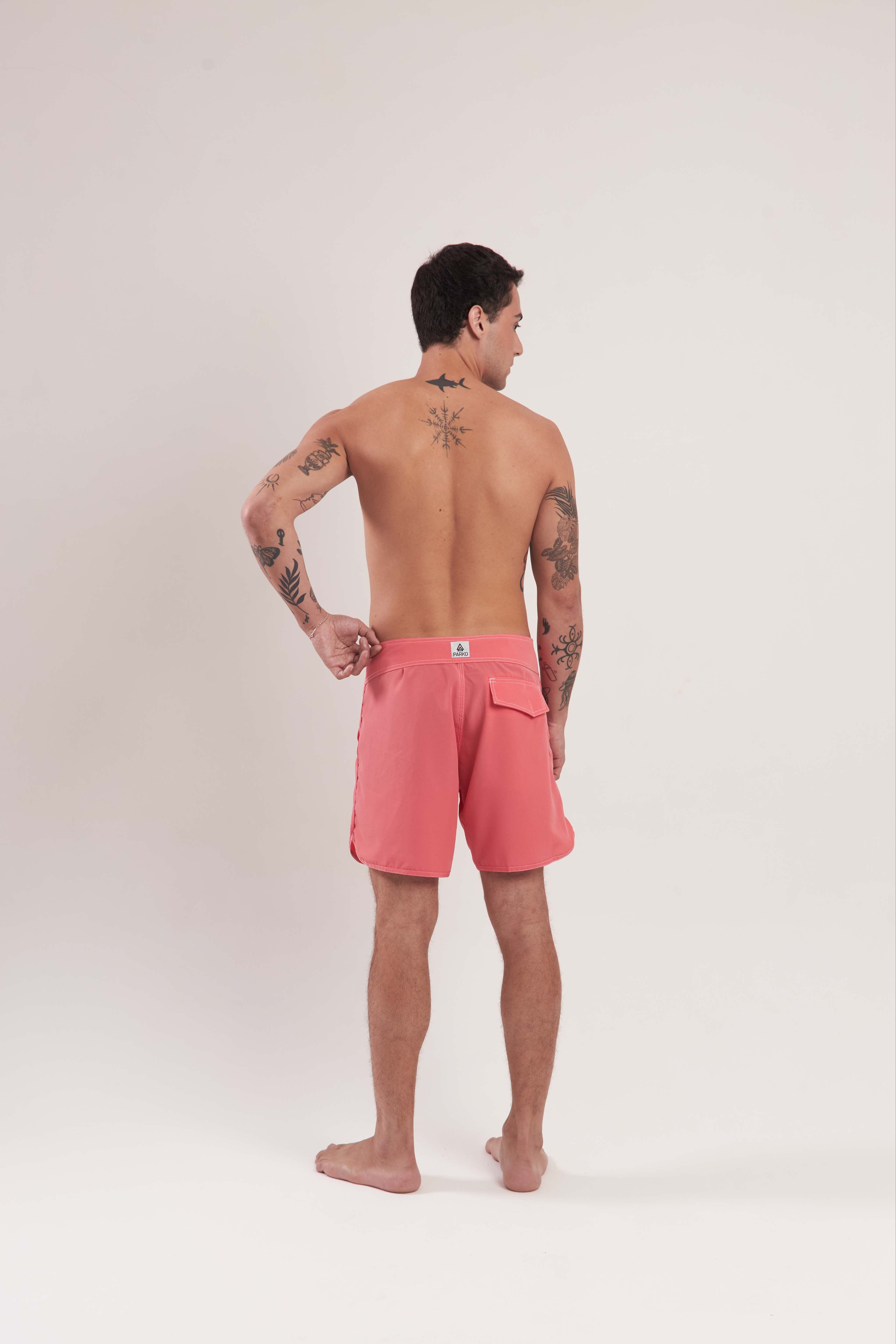 Boardshort Surf Retrô Rosê