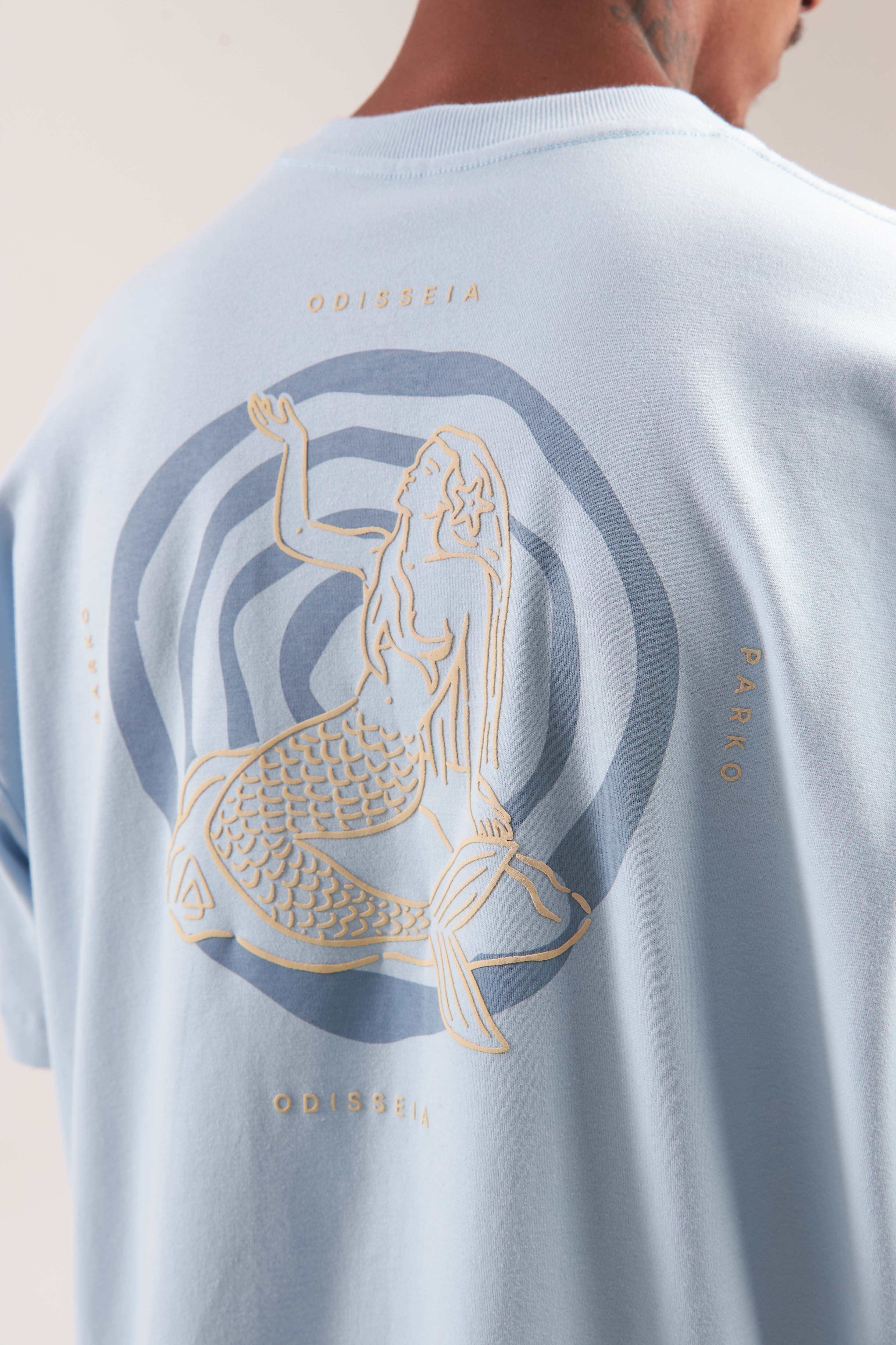 Camiseta Over Boxy Mermaid