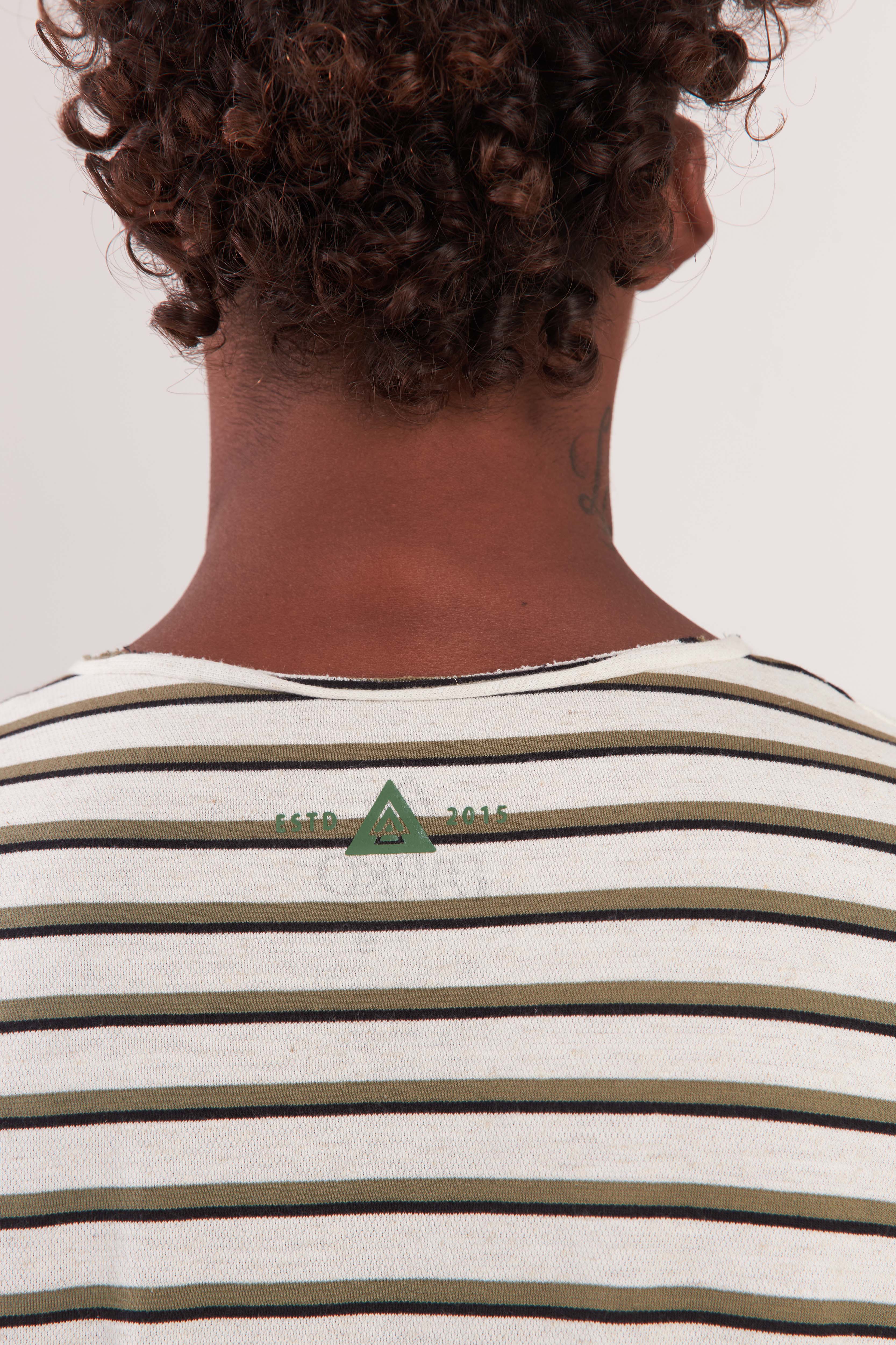 Camiseta Classic Sailor Bege Verde