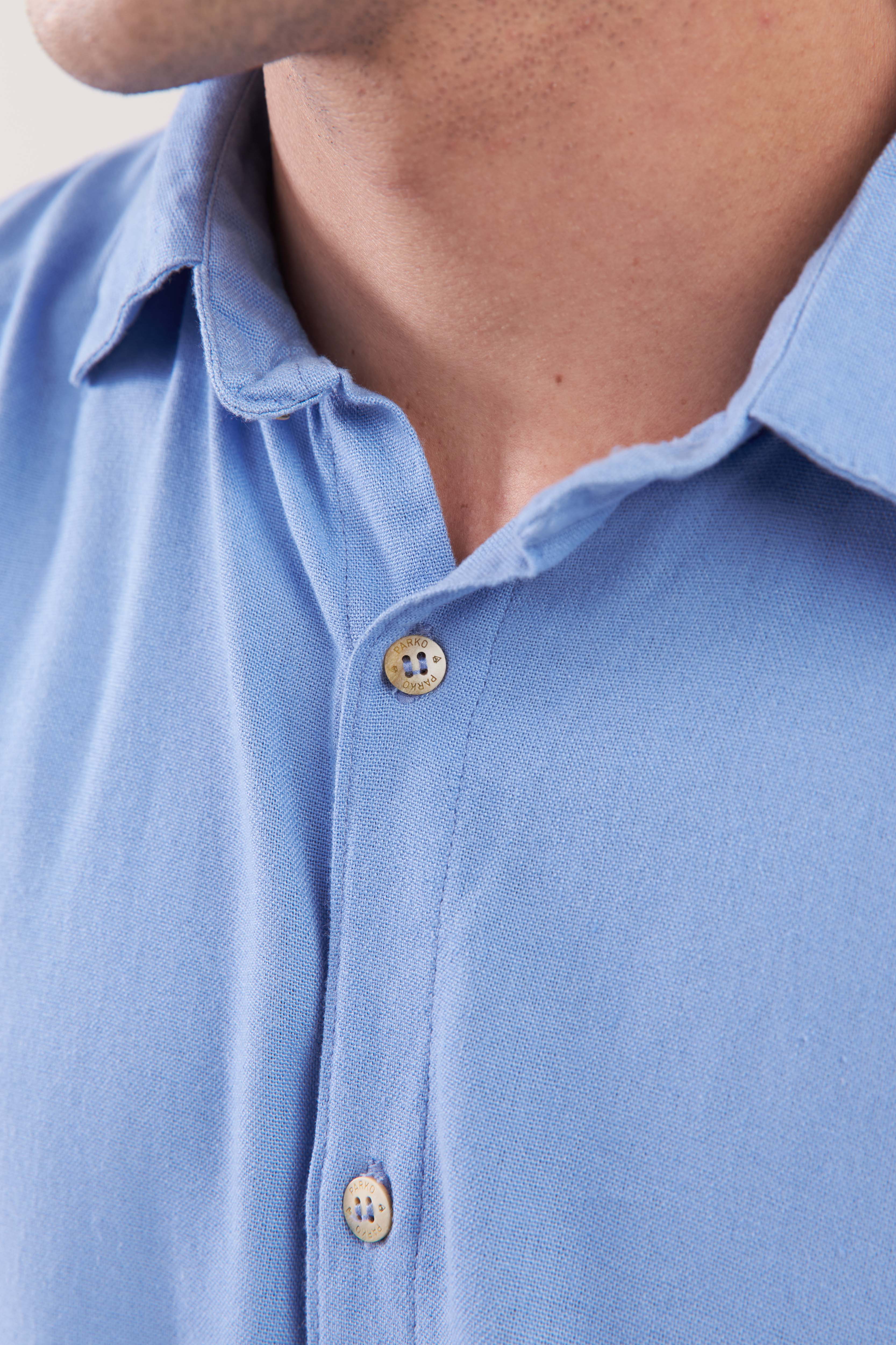 Camisa Essential Wash Blue
