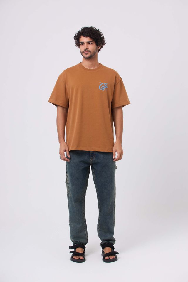 Camiseta Over Boxy Le Jour Cafe
